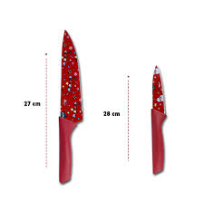 Set de cuchillos con diseño navideño